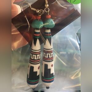 Handcrafted Multicolor Dangle Earrings